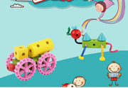 Kindergarten Lehr spielzeug Umweltschutz Creative Magic Stick Puzzle
