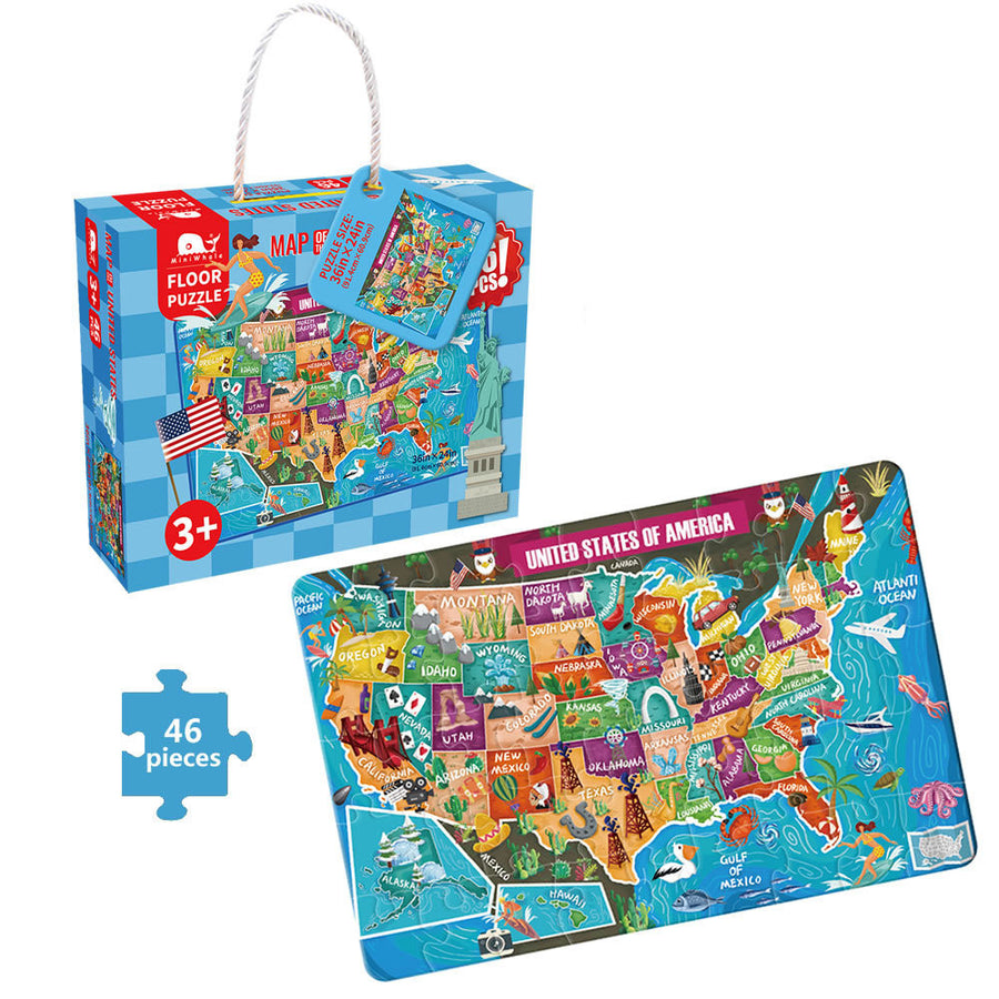 Kinder pädagogisches Spielzeug leuchtendes Dinosaurier-Puzzle