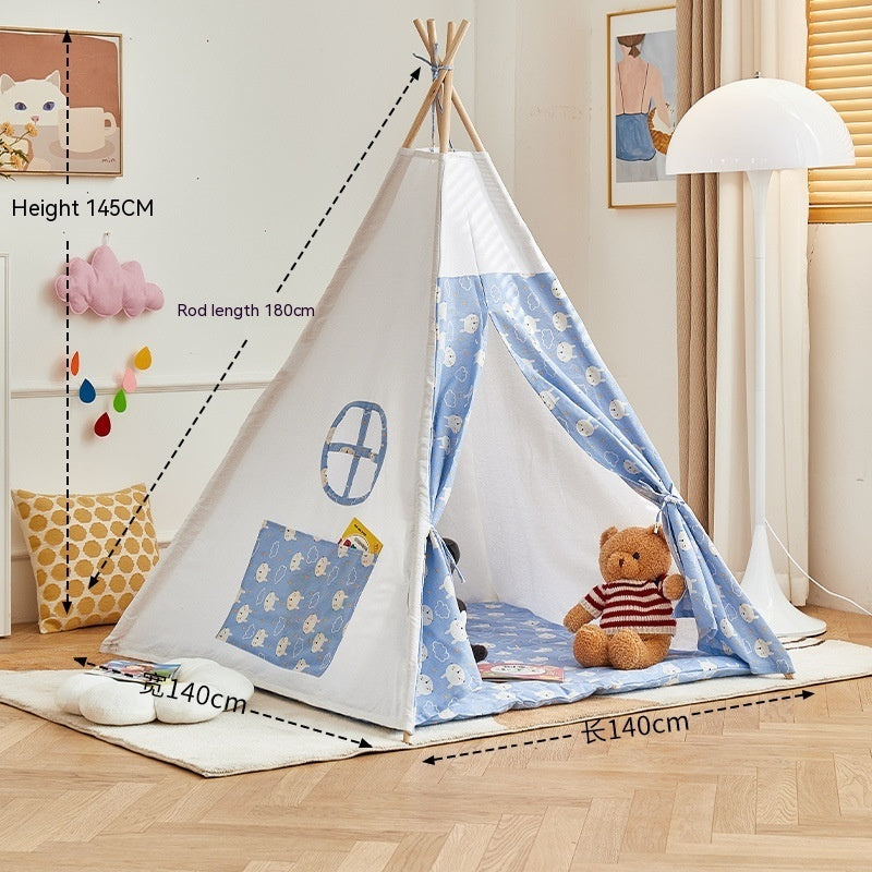 Kinder-Indoor-Zelt Prinzessin Schloss Spielhaus Spielzeug