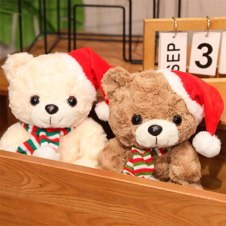 Niedliches kleines Bär Plüschs pielzeug Puppe Weihnachts dekoratives Geschenk