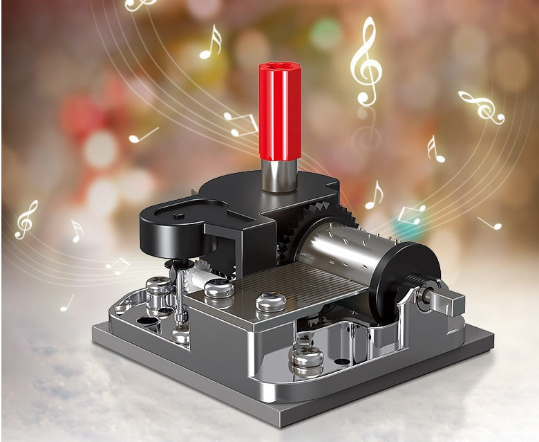 18020 weihnachten Burg Musik Box Baustein Spielzeug
