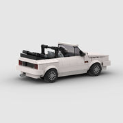 "Small Particle MK1 Cabriolet Racing MOC Zusammengebautes Bauklötze Spielzeug"