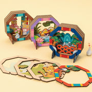 Kreative Handarbeit Aus Holz Ornamente Nacht Licht Interaktive Spielzeug Geschenke