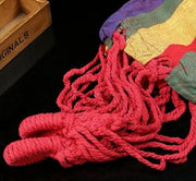 Outdoor-Camping- und Freizeit-Raum Doppel-Schaukel, Einzel-Erwachsenen-Schaukel, Hängematte aus Canvas, Verdickung und Erweiterung, Kinder-Hängematten-Spielzeug.