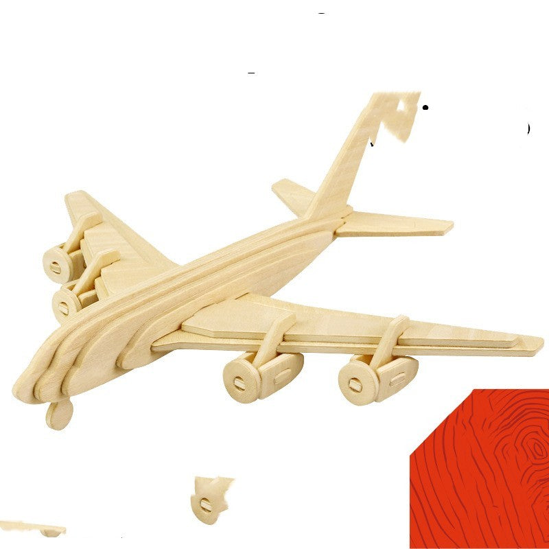 Kinder pädagogisches Netflix-Spielzeug Drei dimensionale Holz puzzles