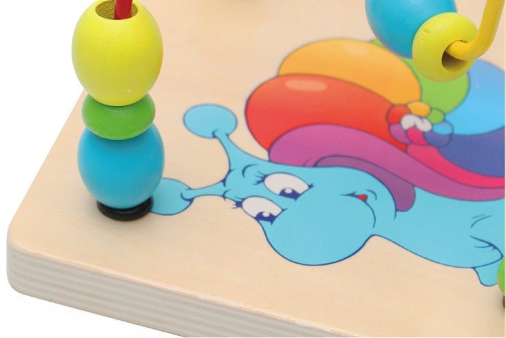 Kinder perlen um perlen zu entwickeln pädagogisches spielzeug