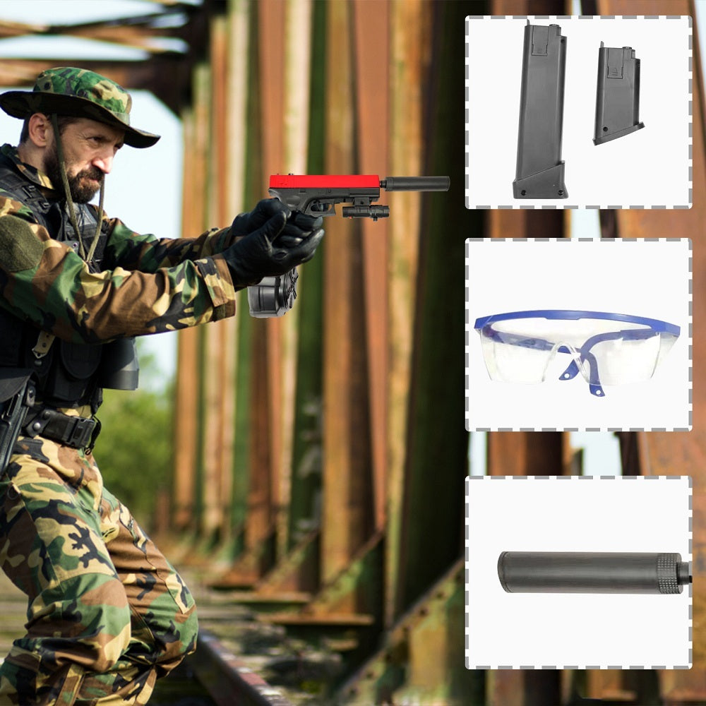 Interaktives Outdoor-Spielzeug kann das Waffen modell abfeuern