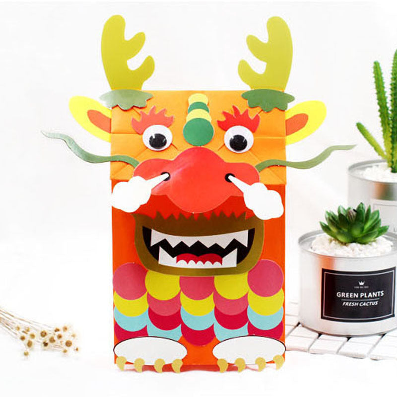 Kinder Kreative Herstellung Paste Papier Puppe Puzzle Spielzeug
