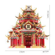 3D Drei dimensionales Metall-Puzzle-Modell Spielzeug