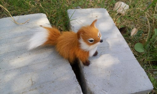 Pelz Simulation Fuchs Foto Requisiten Plüsch Spielzeug