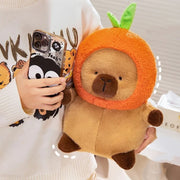 Capabala Capybara mit Hut Orange Hut Mädchen Plüschspielzeug Puppe