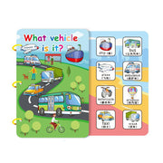 Kinder Lernspielzeug-Kreativspielzeug: Selbstgemachtes Stickerbuch