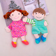 Handpuppen spielzeug Plüschtiere Stoff puppen Familie Eltern-Kind-Spiele erzählen Geschichten beruhigende Puppen Kinder Geschichten erzählen