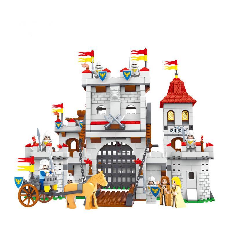 Puzzle Montage Kunststoff Gebäude Modell Blöcke Verriegelung Spielzeug