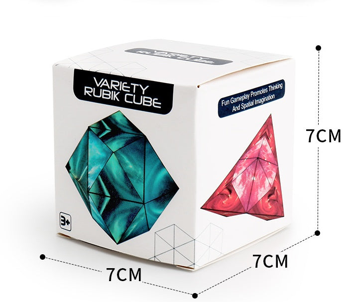 Solide Geometrie Variable Magnetische Rubik Würfel Blöcke