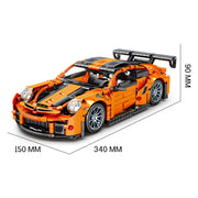 Jungen-Bausatz Sportwagen Puzzle DIY Modell-Bausteine Spielzeug