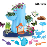 Kinder-Puzzle-Spielzeug zum Blumenpflanzen mit Geräuschen