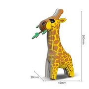 3D Puzzle-Tiermodelle Kinder Selbstgemachte DIY Lernspielzeuge