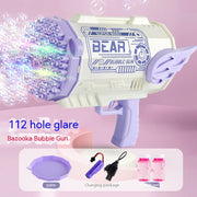 80 Löcher Bazooka Bubble Machine Kinderspiel zeug