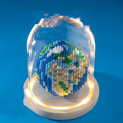 Bausteine Pixel Erde Planeten Modell Pädagogisches Spielzeug