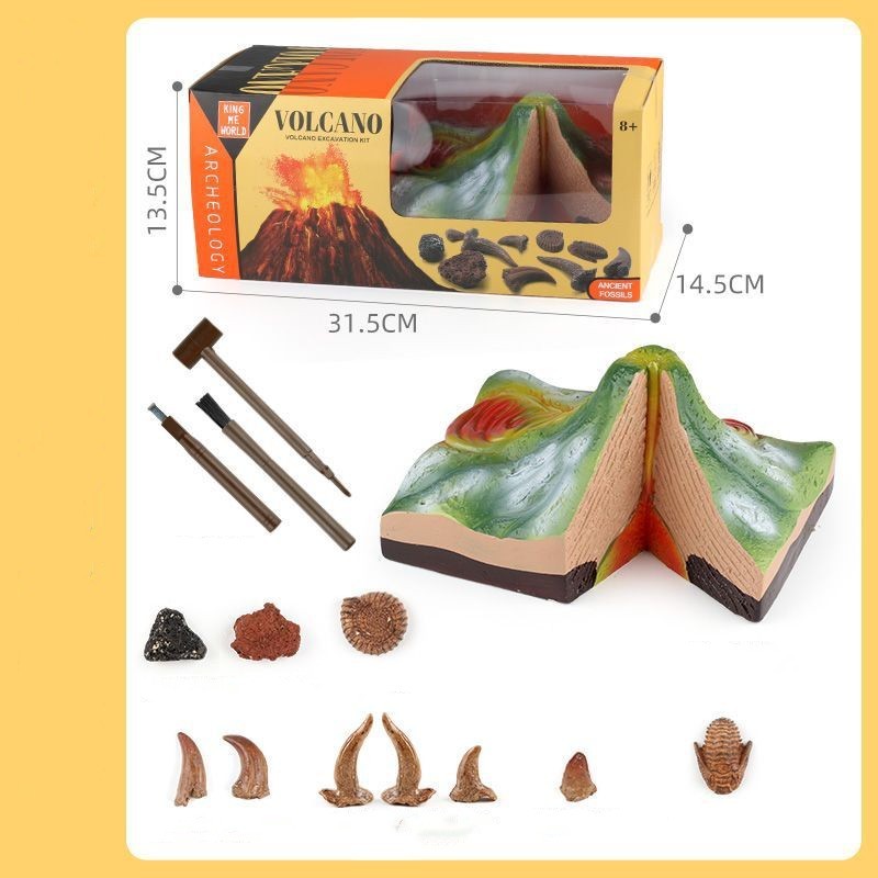 Archäo logische Ausgrabung von Mumien spielzeug aus alt ägyptischen Pyramiden