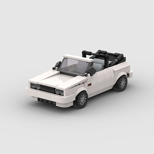 "Small Particle MK1 Cabriolet Racing MOC Zusammengebautes Bauklötze Spielzeug"