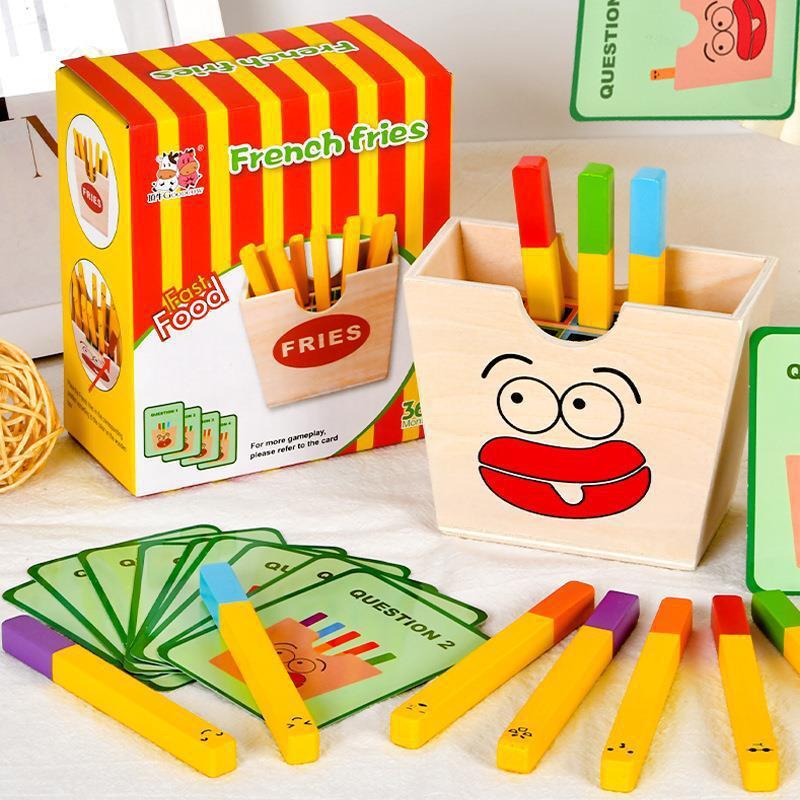 Holz simuliertes Burger Sandwich Kinder pädagogisches Spielzeug