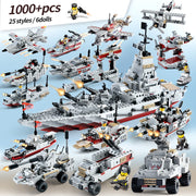 8-in-1 military schlacht junge geschenk puzzle kinder spielzeug