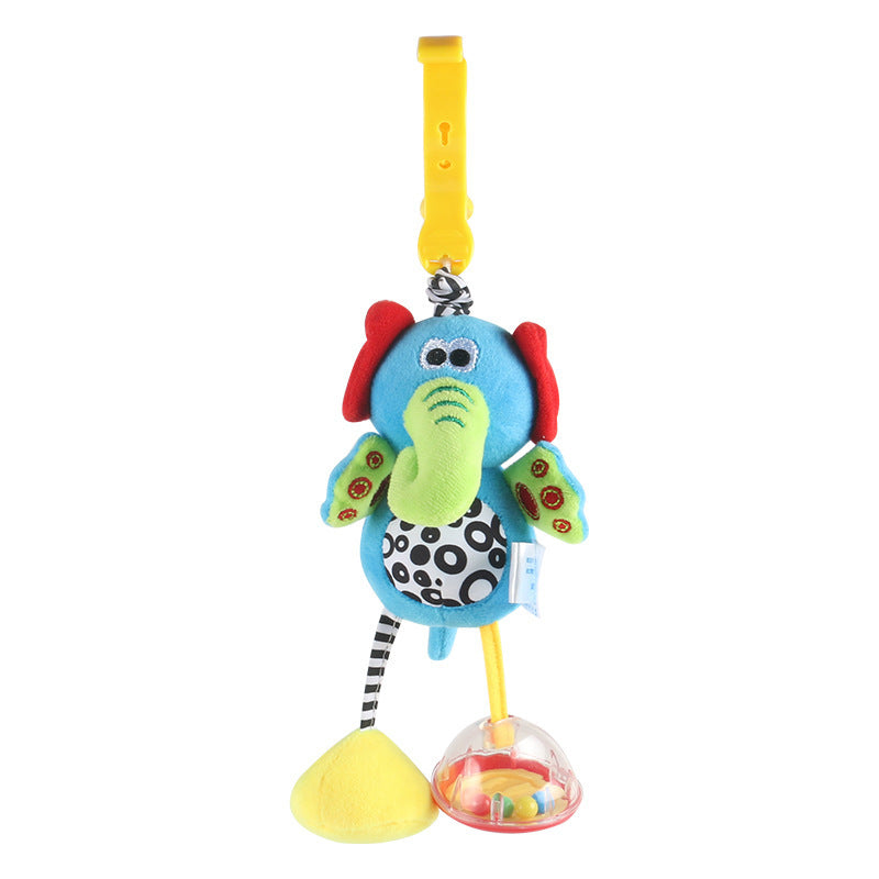 Baby Kinder Rasseln Spielzeug Baumwoll Kinderwagen Kinderwagen Krippe Hängende Weiche Plüsch Spielzeug Tier Clip Baby Krippe Bett Hänge glocken Spielzeug für Babys