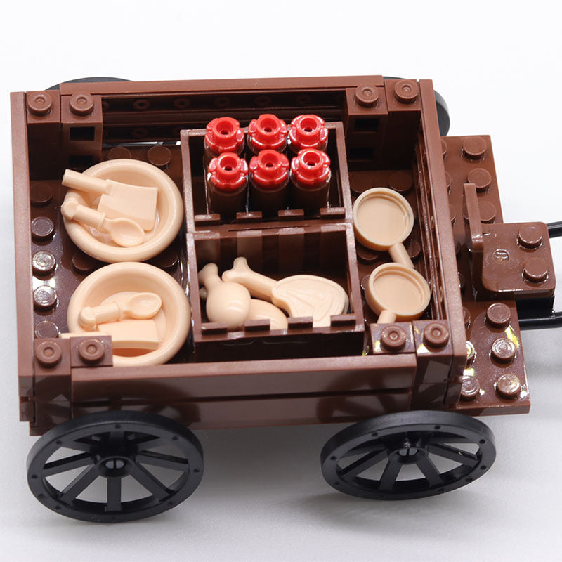 "Zusammengebaute Lernspielzeuge für Kinder mit kleinen Bausteinen"