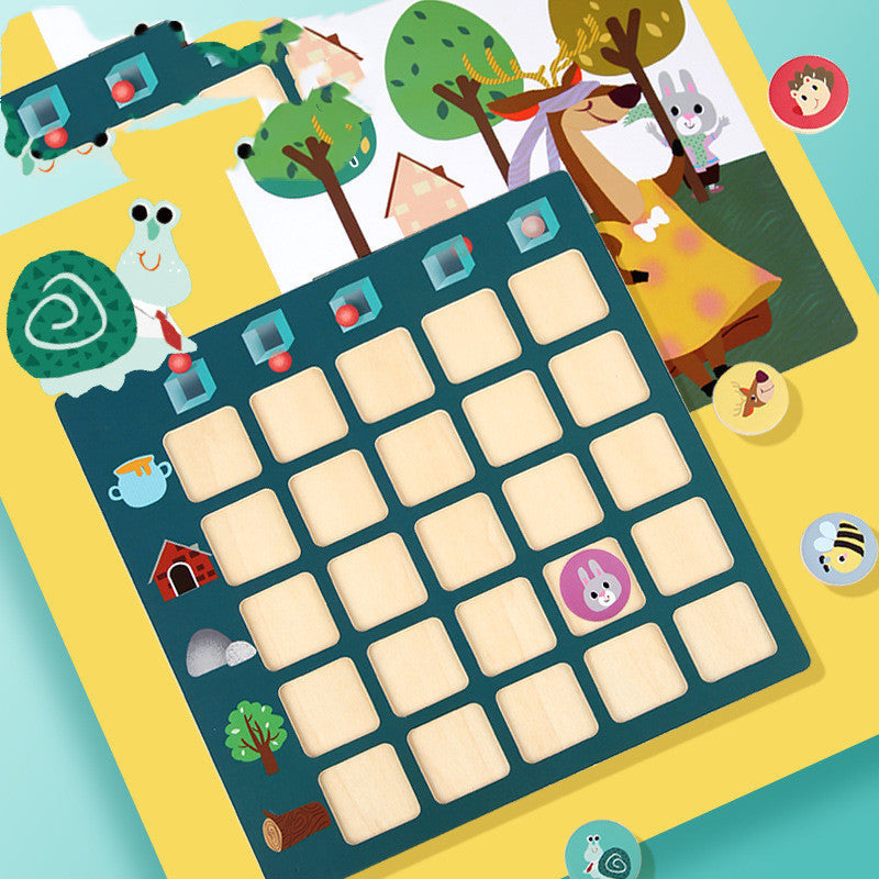 Kinder Holz Spielzeug Finden Orientierung Spiel Jungen Und Mädchen Logic