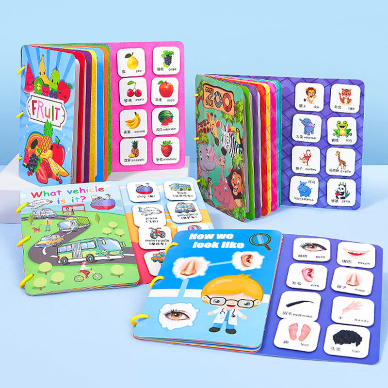 Kinder Lernspielzeug-Kreativspielzeug: Selbstgemachtes Stickerbuch