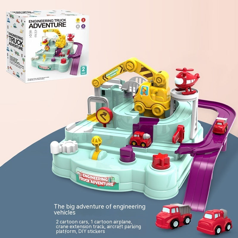 Auto Eingang Abenteuer Zug Eisenbahn Auto Kinderspiel zeug