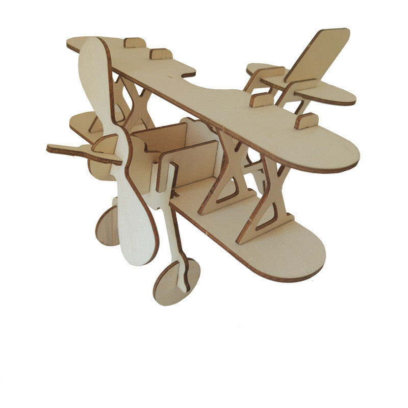 Kinder Pädagogisches Holz Drei-dimensional Puzzle Spielzeug