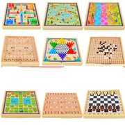 mytooy Holz-Brettspiel Sammlung