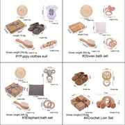 Baby Geschenk Box Set Bad Handtuch Spielzeug