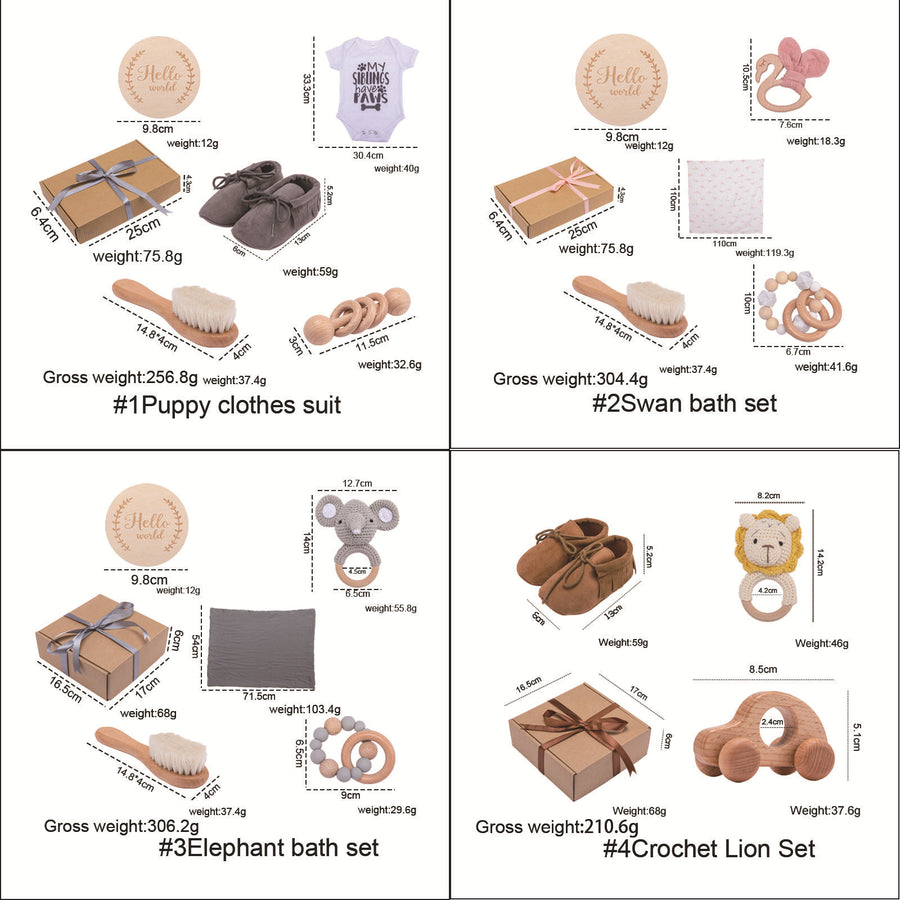 Baby Geschenk Box Set Bad Handtuch Spielzeug