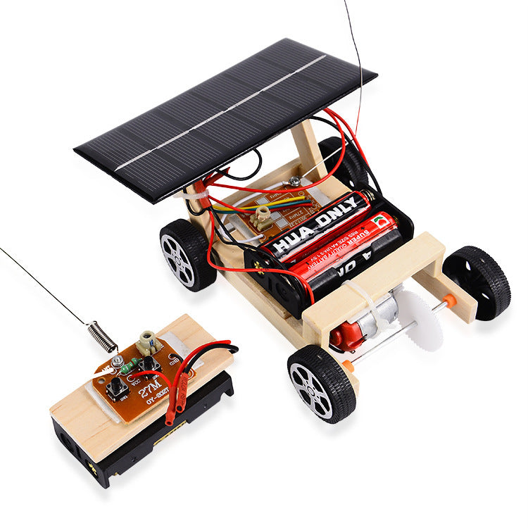 Neue Technologie Kleine Produktions Diy Solar Fernbedienung Auto Experimentelle Spielzeug