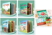 Kinder Pädagogisches Spielzeug Wiederholt Klebte Bücher Zu Lesen