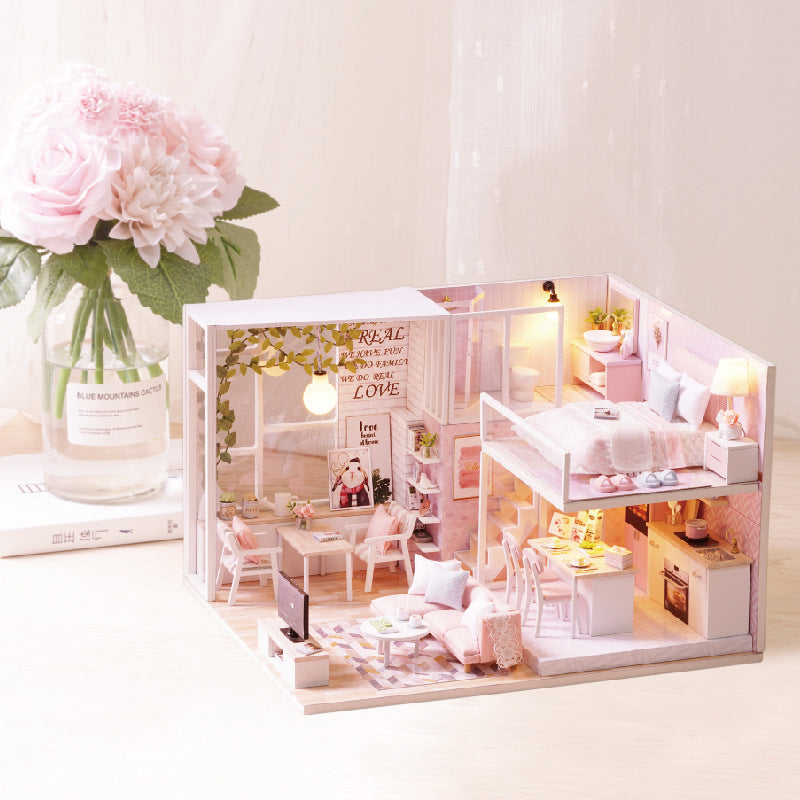 Fantasie Prinzessin Loft Gebäude Modell Kinder Spielzeug