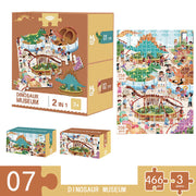 Kinder Papier Aufklärung Pädagogisches Puzzle Spielzeug