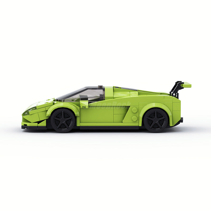 Bausteine MOC-71778 Gallardo LP560 Sportwagen zusammen gebaut Spielzeug