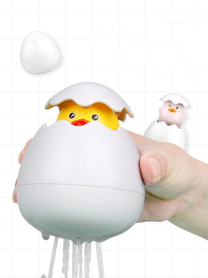 Kleine Ente Baby Regen Wolken Sprinkler Pinguin Kinder Spielen Wasser Bad Bad Spielzeug