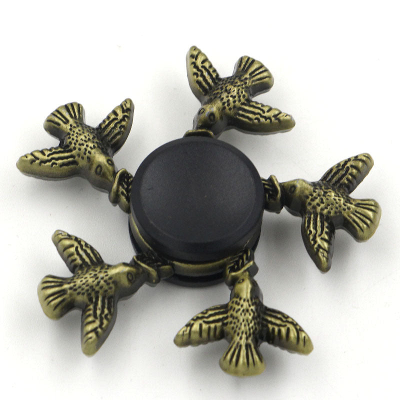 Bronze Huhn König Fingerspitzen Spinner Um Spiel Spielzeug Mein Shop