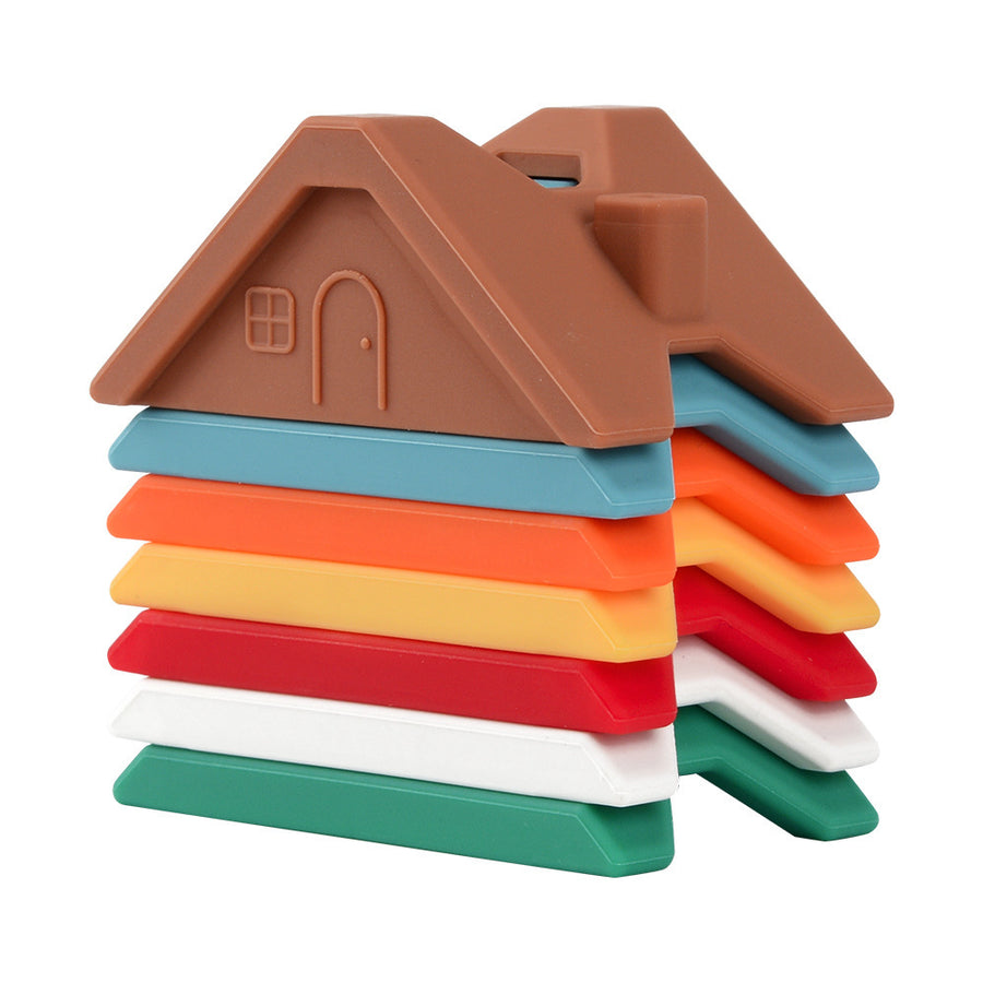 Silikon Jenga Bausteine kinder Spielzeug Frühe Bildung