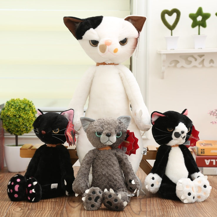 60cm Plüschpuppe Katzen Stofftiere