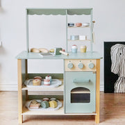 mytooy Spielküche mit Ofen aus Holz