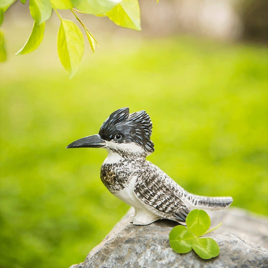 Holz schmuck aus Holz für Kinder, kleiner fetter Vogel