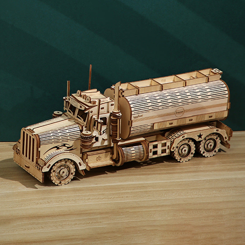 mytooy 3D Holzpuzzle Tankwagen