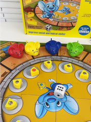 Maus schnappt sich Käse-Farb kognition Früh bildungs spielzeug